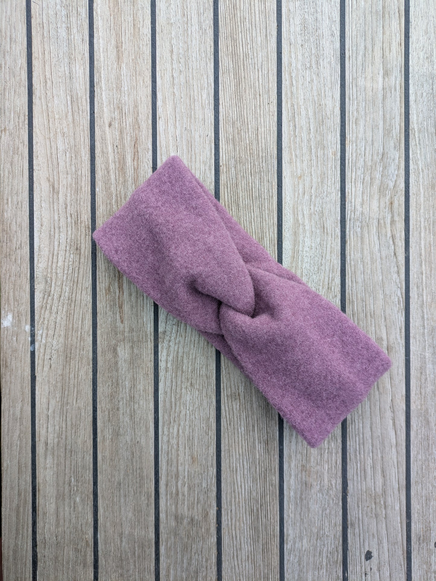 Stirnband aus 100% Wolle