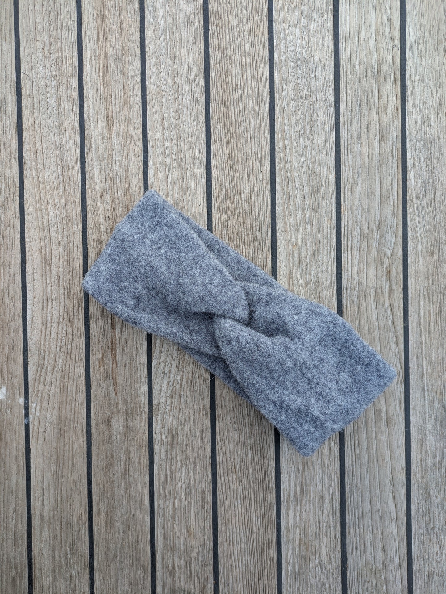 Stirnband aus 100% Wolle